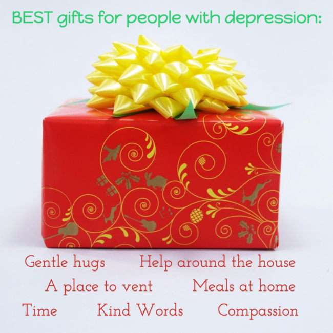 Best gifts for people with depression... MyDepressionTeam